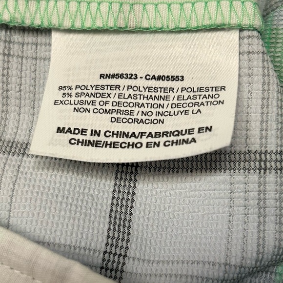 NIKE DRI FIT GOLF UNIQUE CHECKERED SHORTS MENS SIZE 38 ATHLETIC BOTTOMS - Picture 12 of 16